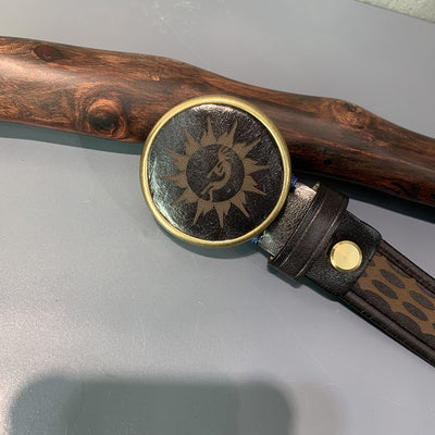 Cinturón de Cuero Vacuno Retro para Hombre - Estilo Casual Auténtico - Image 5