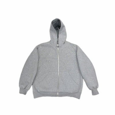 Chaqueta Casual con Capucha y Detalles de Strass para Mujer - Image 9