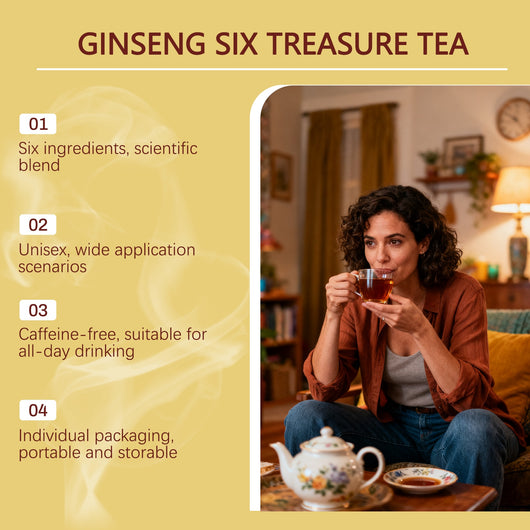 Té de Salud Ginseng Liubao Qixue - Energía y Vitalidad Natural - Image 28