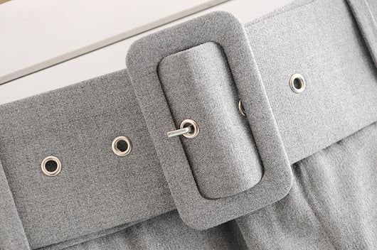 Pantalón Slim Ajustado para Mujer con Cinturón Incluido - Image 5