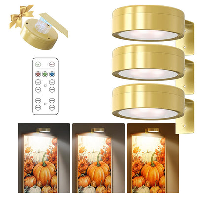 Luz LED Decorativa Dorada con Batería - Image 3
