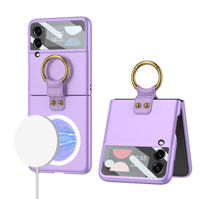 Funda Protectora con Cargador Inalámbrico y Anillo Plegable - Image 9