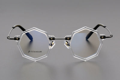 Gafas Retro Ultraligeras de Titanio Puro con Lentes para Miopía - Image 7