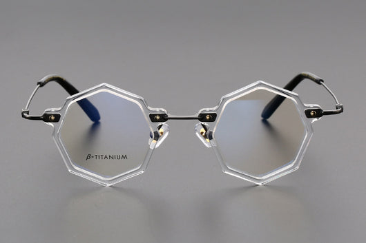 Gafas Retro Ultraligeras de Titanio Puro con Lentes para Miopía - Image 7
