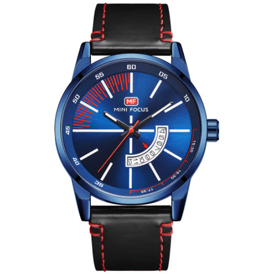 Reloj Deportivo para Hombre con Calendario, Pantalla Luminosa y Correa de Cuero Genuino - Image 6