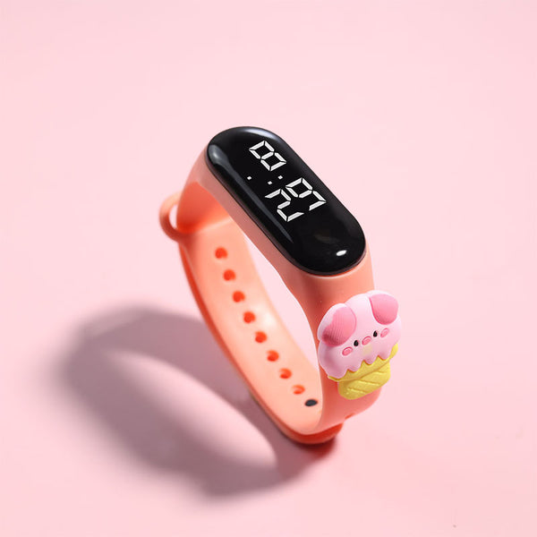 Reloj LED Electrónico Infantil Luminoso con Diseño Adorable