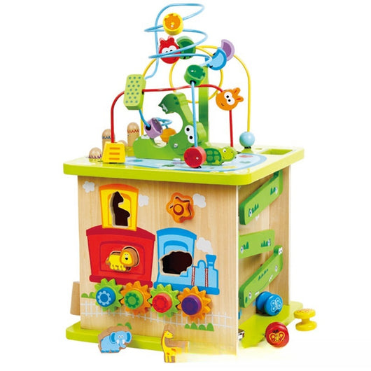 Caja de Tesoro Educativa con Cuentas para Enhebrar - Juego Granja Feliz - Image 16