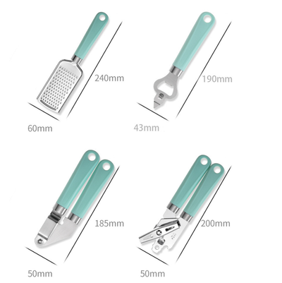 Utensilios de Cocina en Acero Inoxidable con Mango Ergonómico - Image 2