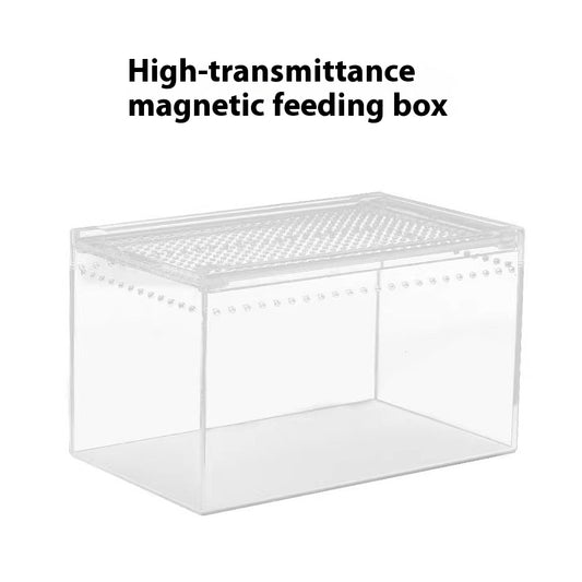 Caja de Alimentación para Reptiles con Alta Permeabilidad Acrílica - Image 2