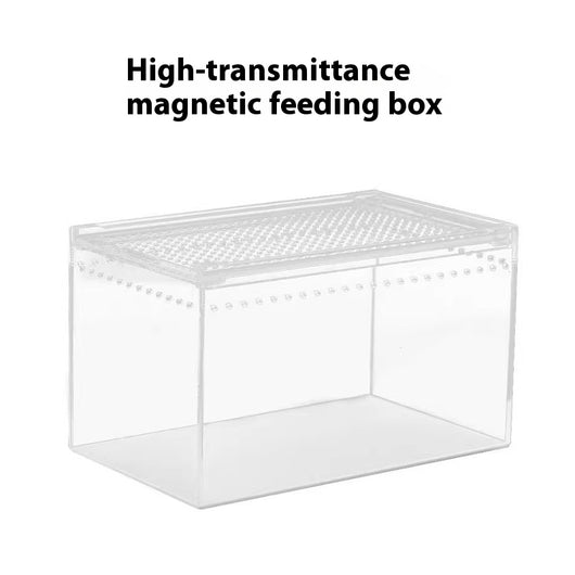 Caja de Alimentación para Reptiles con Alta Permeabilidad Acrílica - Image 2