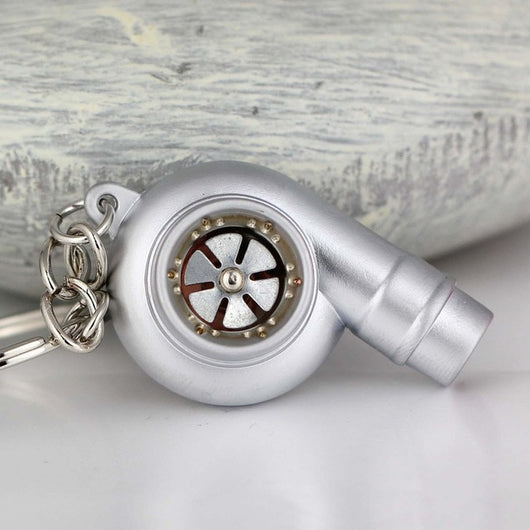 Silbato de Metal Turbo Supercharger - Llavero Profesional - Image 10