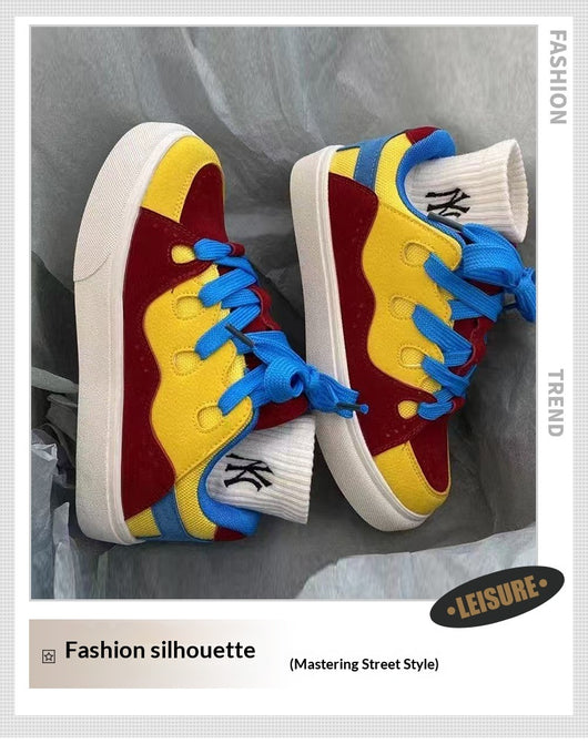 Tenis Plataforma Suela Gruesa Ligeros y Cómodos para Uso Casual - Image 8