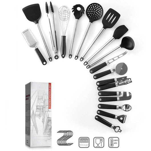 Set de Espátulas y Cucharas de Silicona para Cocina - Image 6