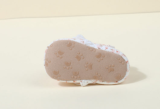 Zapatos de Algodón Floral Estilo Princesa Coreano para Niñas - Image 13