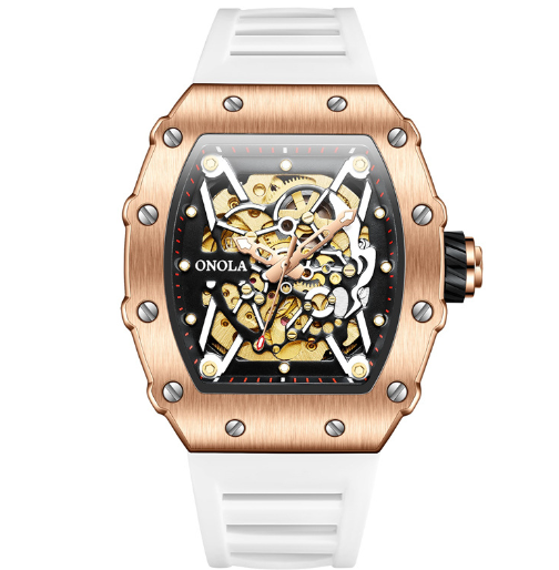Reloj Deportivo Automático para Hombre con Banda de Silicona Resistente al Agua - Image 19
