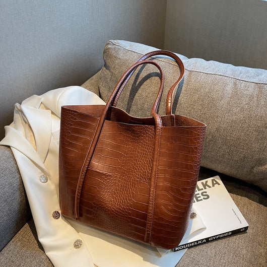 Bolso Tote Retro de Gran Capacidad para el Día a Día - Image 8