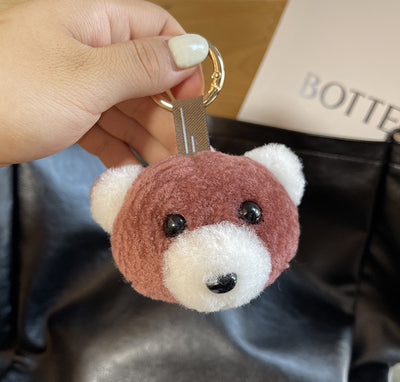 Llavero Peluche Oso de Lana Real - Accesorio Adorable para Auto - Image 10
