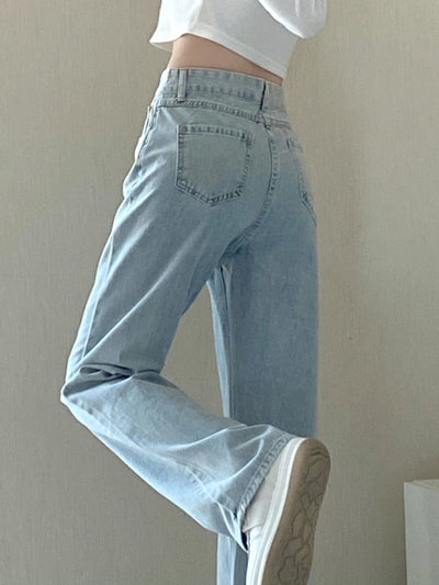 Pantalones Largos de Verano Estilo Retro con Caída Relajada - Image 14