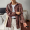 Camisa Abrigo Casual de Manga Larga para Mujer - Estilo Vacacional