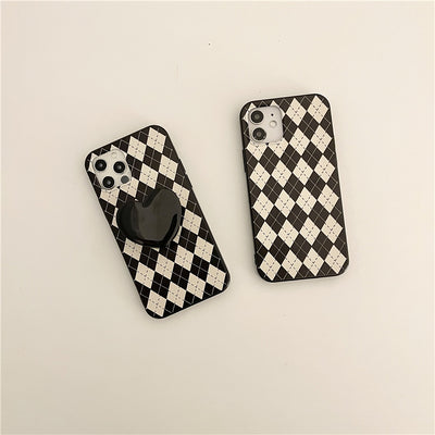 Funda Protectora de Silicona con Diseño Ajedrez y Corazón - Image 5