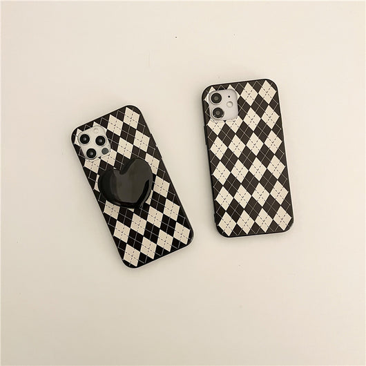Funda Protectora de Silicona con Diseño Ajedrez y Corazón - Image 5
