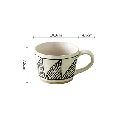 Taza Cerámica Retro Artesanal Estilo Instagramable - Image 11