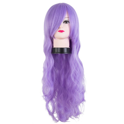 Peluca Cosplay Rizada 80CM - Cabello Largo Voluminoso - Image 11