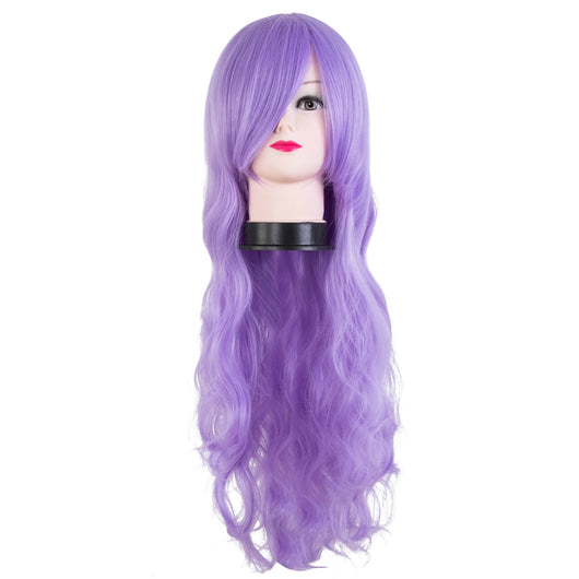 Peluca Cosplay Rizada 80CM - Cabello Largo Voluminoso - Image 11