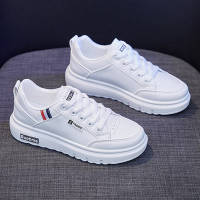 Zapatillas Blancas Deportivas Coreanas Versátiles para Mujer - Image 15