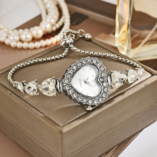 Reloj de Cuarzo Corazón Adorable - Diseño Casual Elegante - Image 8