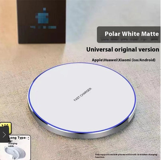 Cargador Inalámbrico QI Metálico 10W Ultra Delgado - Image 8
