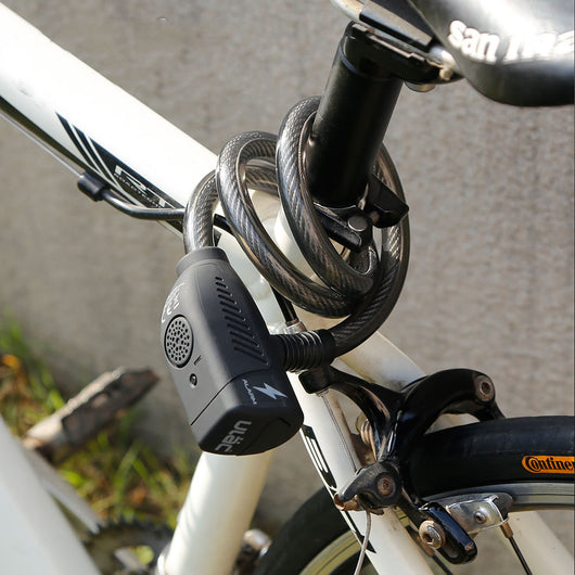 Candado de Cable con Alarma Siren para Bicicleta y Motos - Image 7