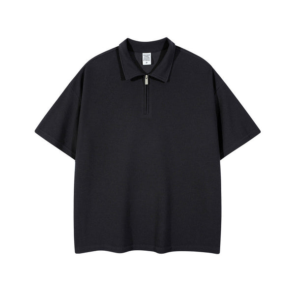 Polos Deportivos para Hombre con Cierre de Cremallera - Manga Corta