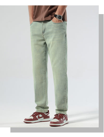 Pantalones Vaqueros Stretch Nostálgicos Slim Fit para Hombre - Image 21