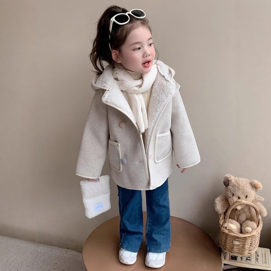 Abrigo Cálido Acolchado para Niña con Forro Polar - Image 2