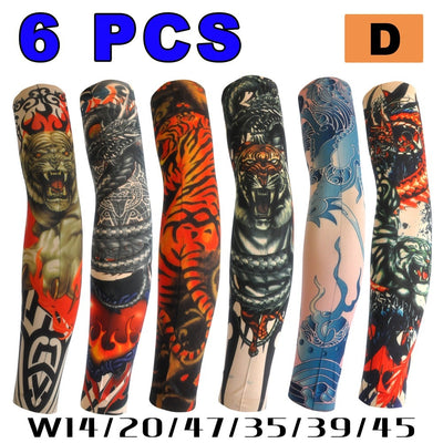Manga de Protección Solar sin Costuras - Conjunto de 6 Piezas con Tecnología Antitatuaje - Image 6