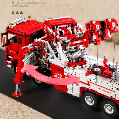 Vehículo de Rescate Bomberos Teledirigido Serie Ingeniería - Image 11