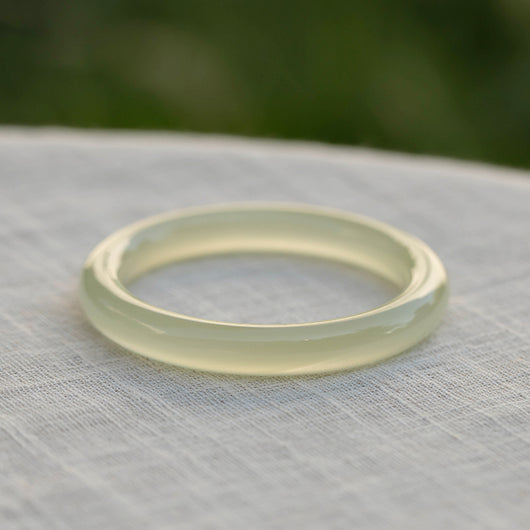 Pulsera de Jade Natural Verde Agua, Azul y Blanco - Cristal Transparente - Image 9
