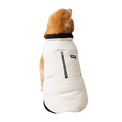 Chaleco Acolchado para Perros Grandes - Ropa de Invierno con Bolsillos - Image 17