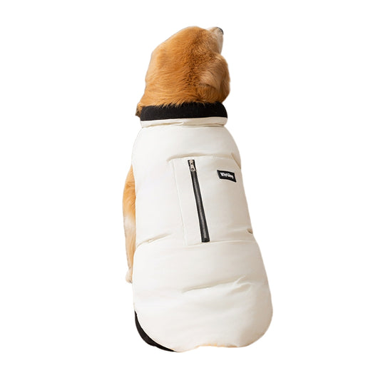 Chaleco Acolchado para Perros Grandes - Ropa de Invierno con Bolsillos - Image 17