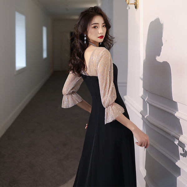 Vestido Liso Elegante para Mujer - Diseño Minimalista