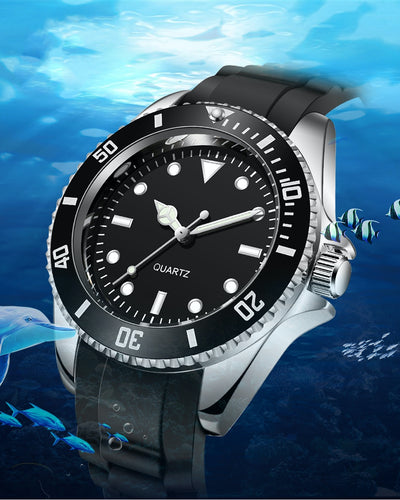 Reloj de Moda Luminoso de Silicona Resistente al Agua con Movimiento de Cuarzo - Image 10