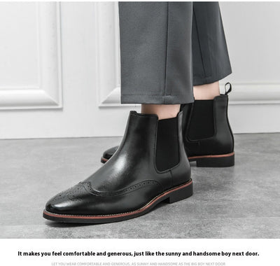 Botas Cortas de Invierno para Hombre Talla Grande con Forro Polar - Image 32