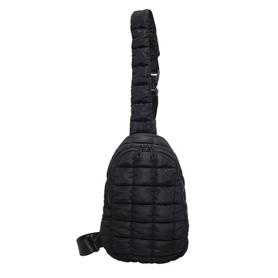 Bolsa Crossbody Acolchada Diamante para Mujer - Diseño Plisado Cloud - Image 6