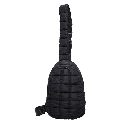 Bolsa Crossbody Acolchada Diamante para Mujer - Diseño Plisado Cloud - Image 6