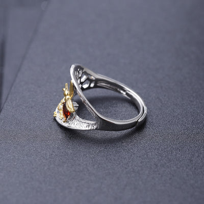 Anillo Ajustable de Diseño Natural con Apertura Flexible - Image 6