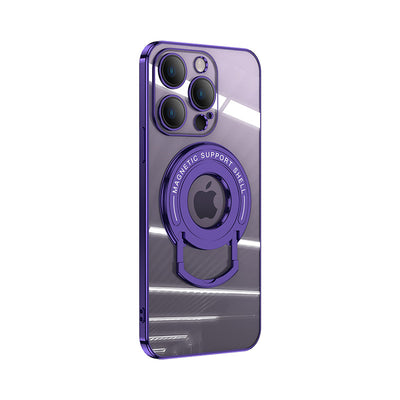 Funda Magnética iPhone 15 con Soporte Invisible - Protección Transparente y Elegante - Image 10