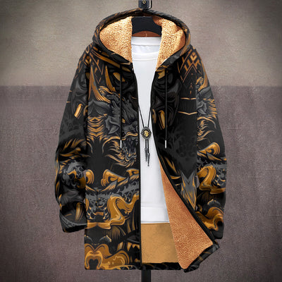 Cardigan con Capucha Grueso para Invierno - Image 22