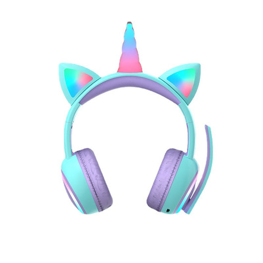 Auriculares Bluetooth Infantiles con Orejas de Gato y Luz LED - Image 18