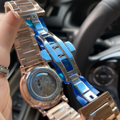 Reloj Mecánico Vintage Calavera para Hombre - Image 6